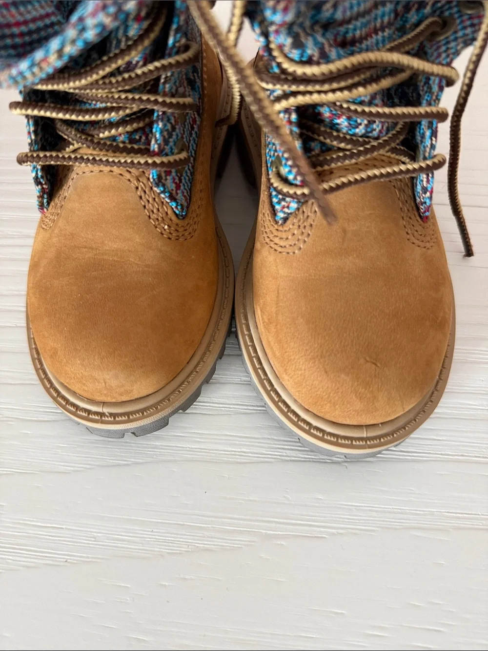 Timberland Slouch Toddler Flannel Boots